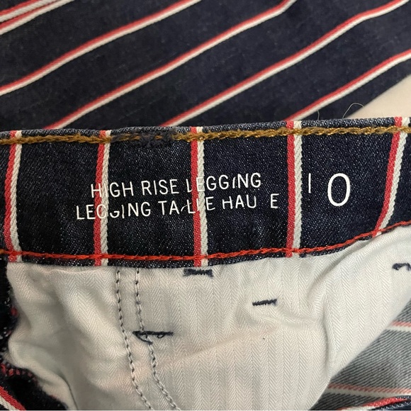 STRIPED TOMMY HILFIGER SKINNY JEANS size 0 - Picture 10 of 11